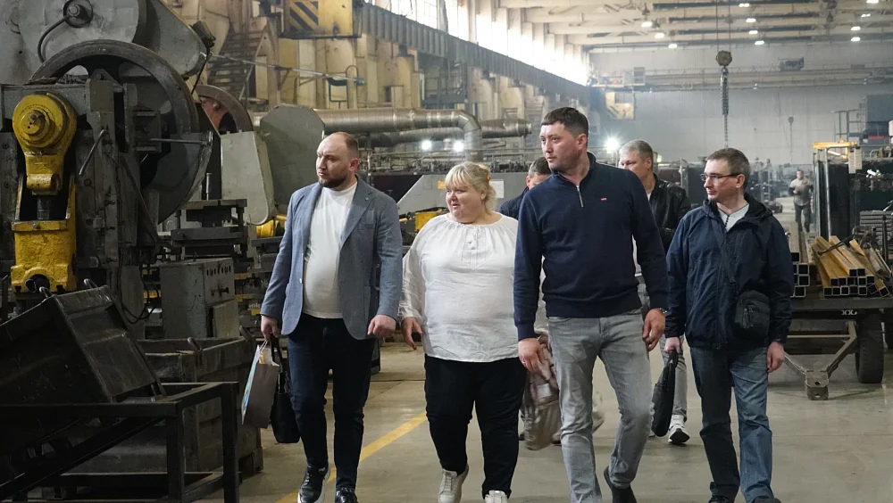 Среща на ръководството на Elvorti с представители на Държавния аграрен университет в Полтава — 1