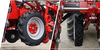 Регулируеми задвижващи колела